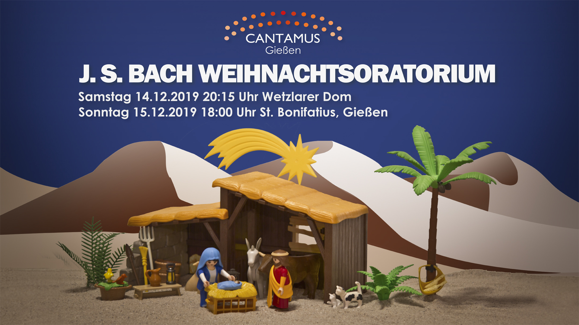 Sichern Sie sich Ihr Ticket für die Cantamus-Weihnachtskonzerte 2019 in Gießen und Marburg am Besten jetzt. 2019 weihnachtskonzert cantamus giessen wetzlar