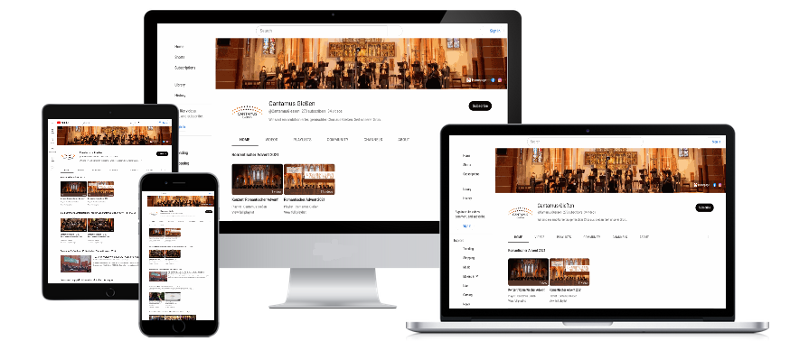 YouTube Screenshot Cantamus Giessen